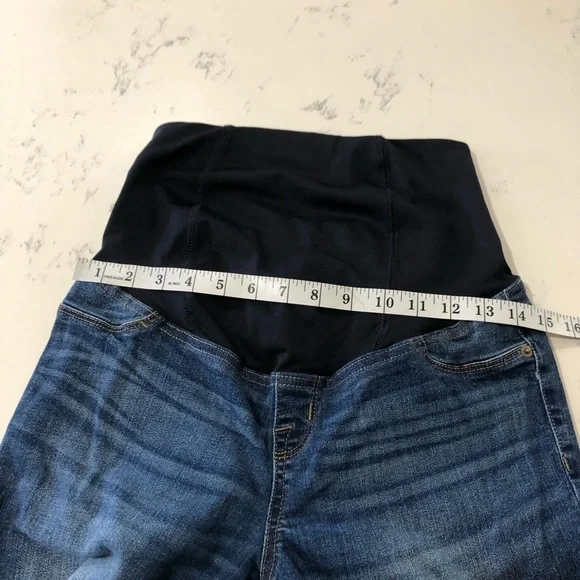 Isabel Maternity skinny boot cut jeans size:4 blue - Picture 6 of 13